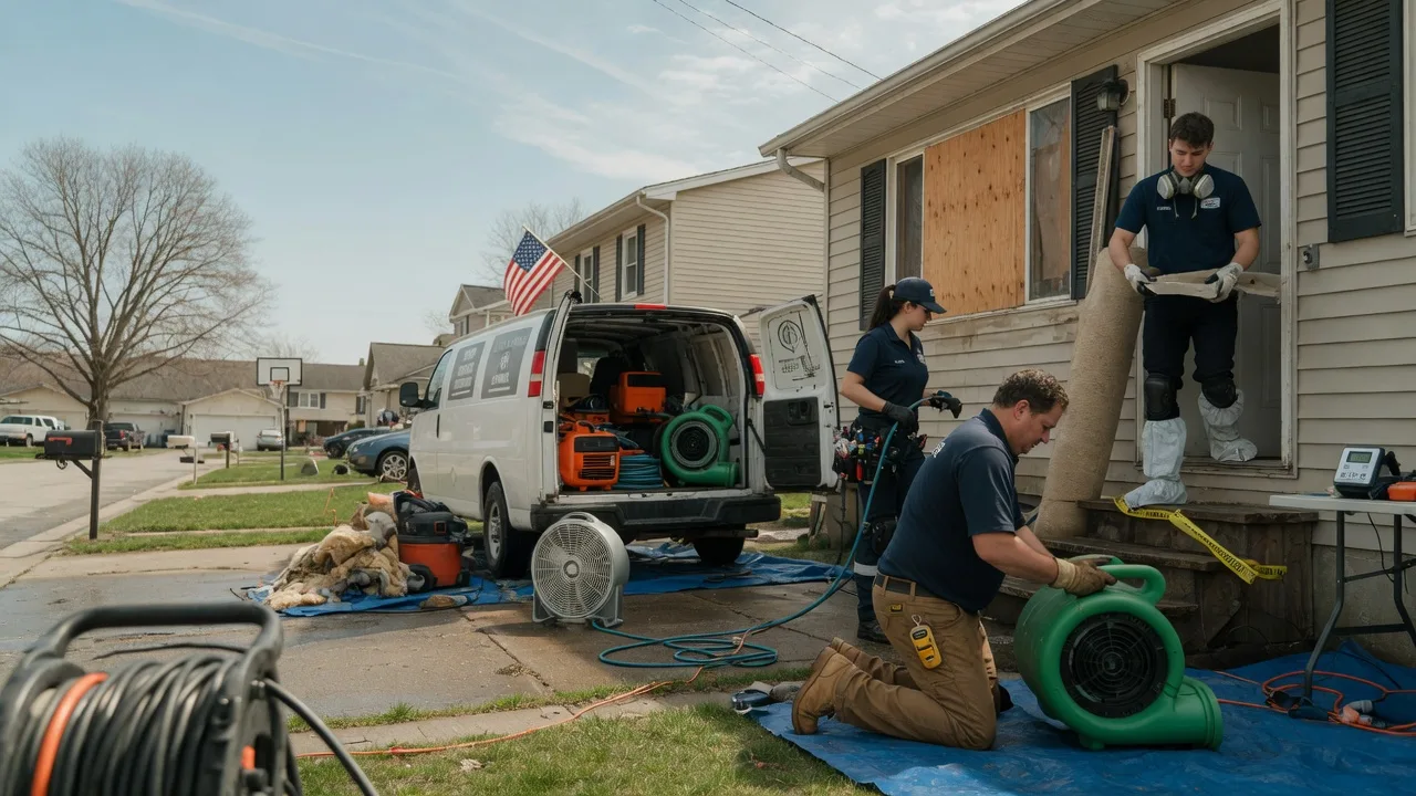 Water Damage Restoration in Chamberlain, SD near me